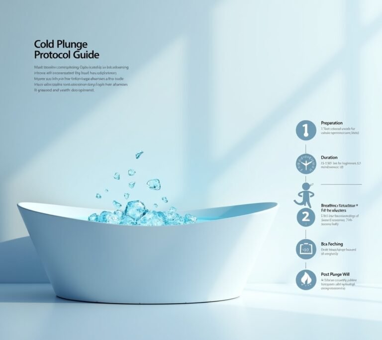Person entering a cold plunge tub outdoors